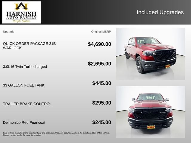 2025 RAM 1500 Warlock