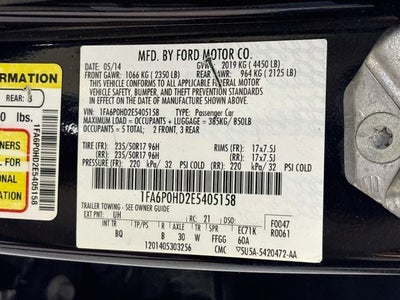 2014 Ford Fusion SE