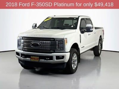 2018 Ford F-350SD Platinum