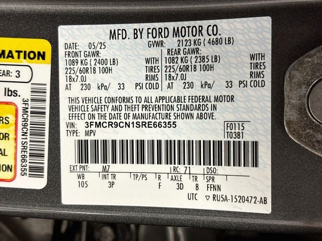 2025 Ford Bronco Sport Outer Banks