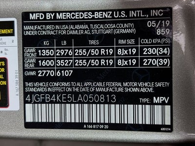 2020 Mercedes-Benz GLE GLE 350 4MATIC®