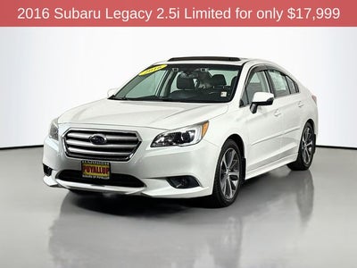 2016 Subaru Legacy Limited Limited