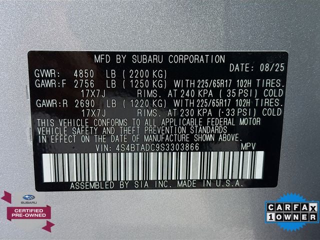 2025 Subaru Outback Premium