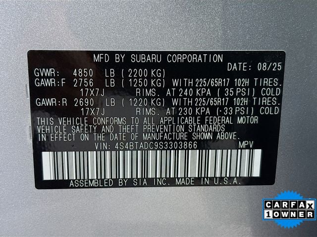 2025 Subaru Outback Premium