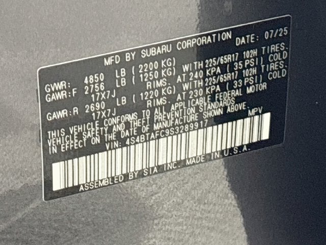 2025 Subaru Outback Premium