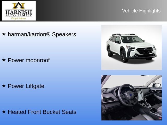 2025 Subaru Outback Onyx Edition