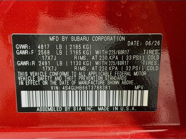 2026 Subaru Crosstrek Base