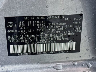 2026 Subaru Crosstrek Base