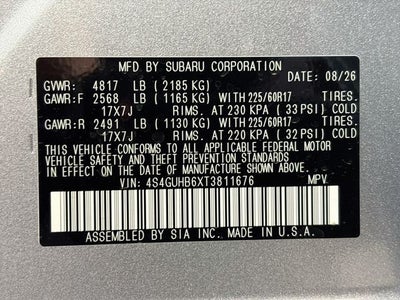 2026 Subaru Crosstrek Base
