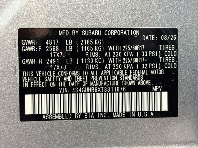 2026 Subaru Crosstrek Base