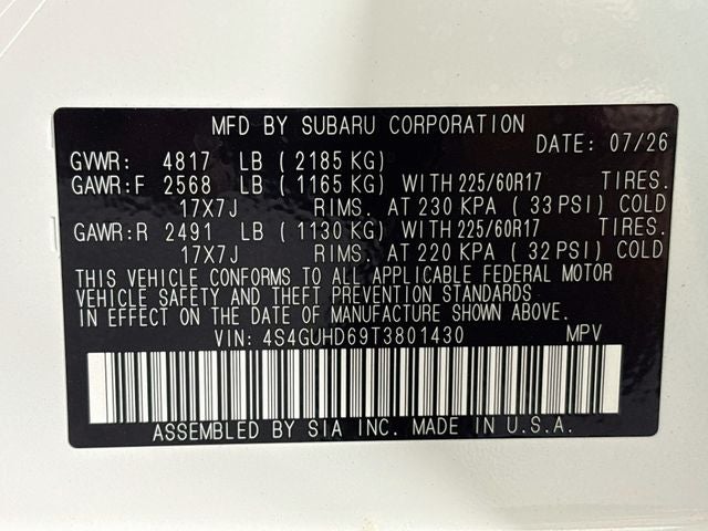2026 Subaru Crosstrek Premium