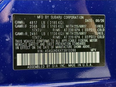 2026 Subaru Crosstrek Premium