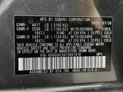 2026 Subaru Crosstrek Limited
