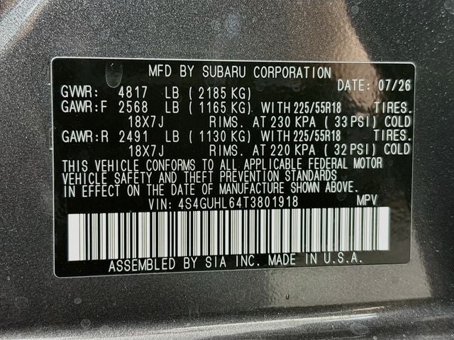 2026 Subaru Crosstrek Limited