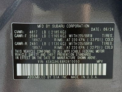 2024 Subaru Crosstrek Limited