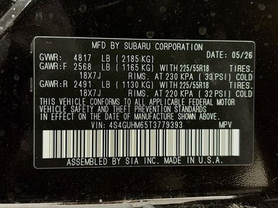 2026 Subaru Crosstrek Limited