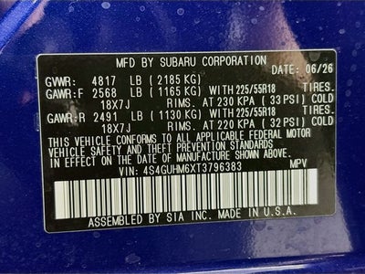 2026 Subaru Crosstrek Limited