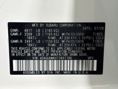 2026 Subaru Crosstrek Limited