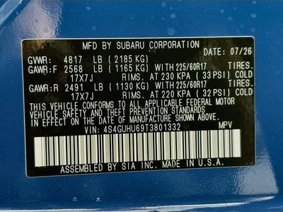 2026 Subaru Crosstrek Wilderness