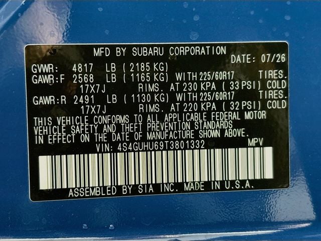 2026 Subaru Crosstrek Wilderness