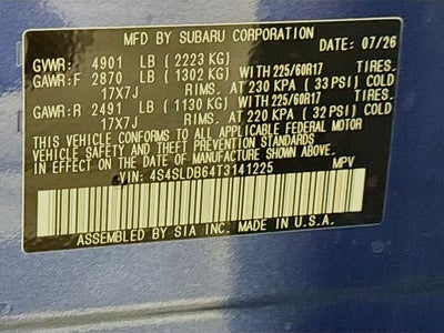 2026 Subaru Forester Premium