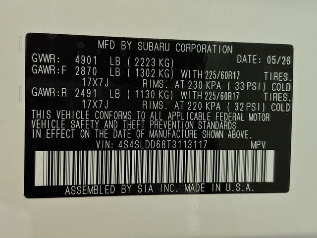 2026 Subaru Forester Premium
