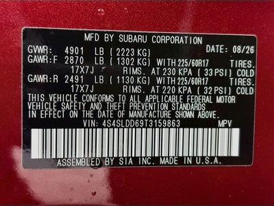 2026 Subaru Forester Premium