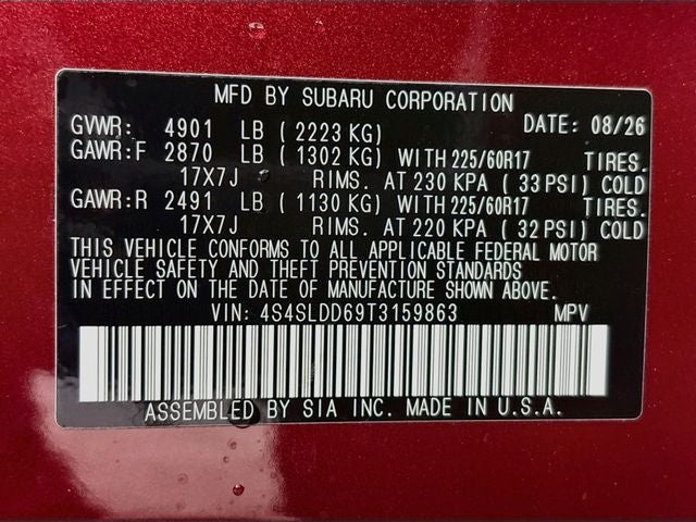 2026 Subaru Forester Premium