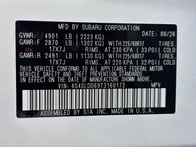 2026 Subaru Forester Premium