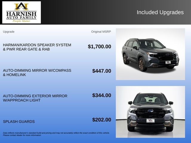 2026 Subaru Forester Sport