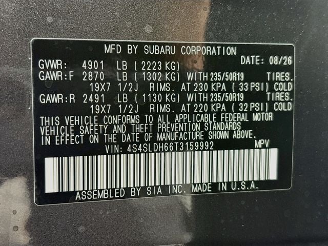 2026 Subaru Forester Sport