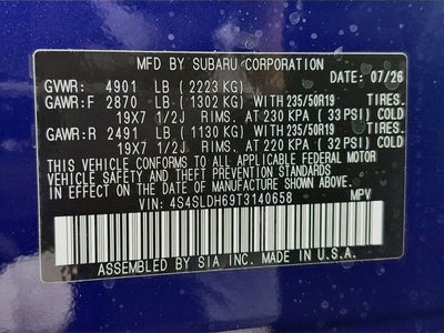 2026 Subaru Forester Sport