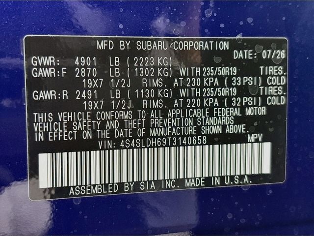 2026 Subaru Forester Sport
