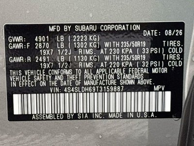 2026 Subaru Forester Sport