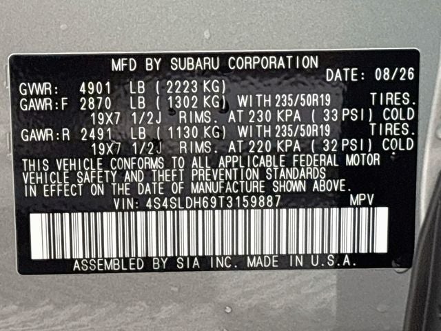 2026 Subaru Forester Sport