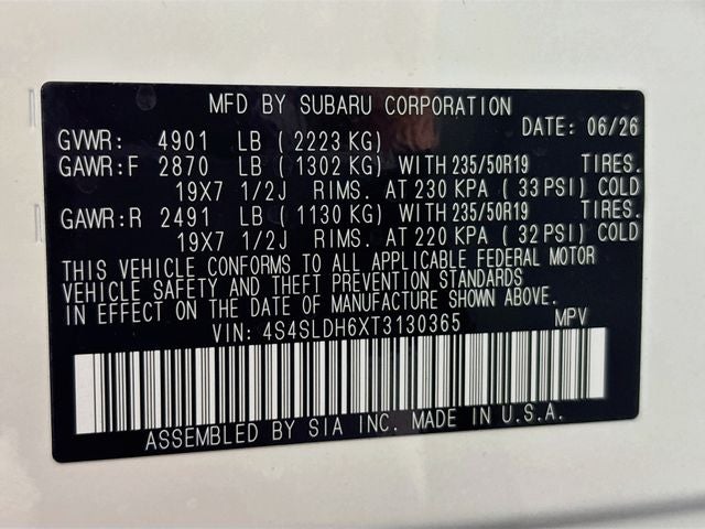 2026 Subaru Forester Sport