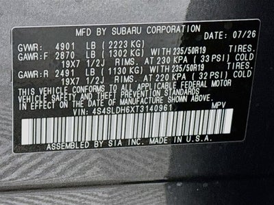 2026 Subaru Forester Sport