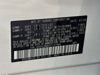 2026 Subaru Forester Limited
