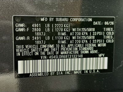 2026 Subaru Forester Limited