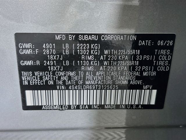 2026 Subaru Forester Limited