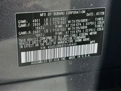 2026 Subaru Forester Limited