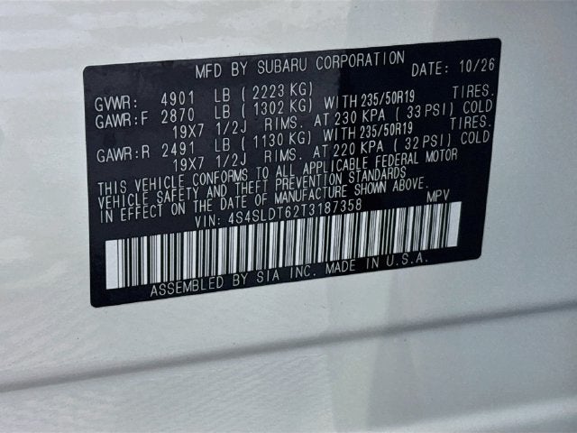 2026 Subaru Forester Touring