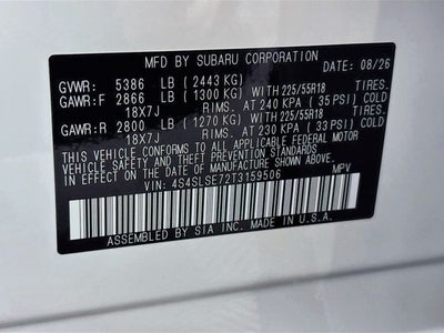 2026 Subaru Forester Hybrid Premium Hybrid