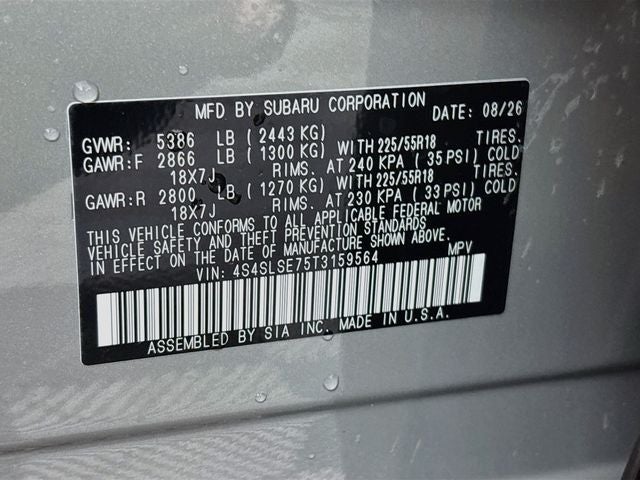 2026 Subaru Forester Hybrid Premium Hybrid