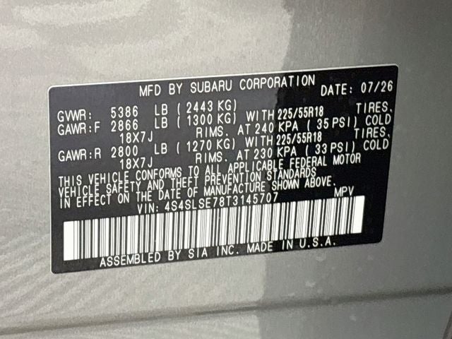 2026 Subaru Forester Hybrid Premium Hybrid