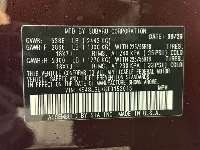 2026 Subaru Forester Hybrid Premium Hybrid