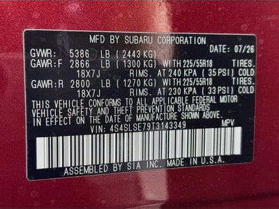 2026 Subaru Forester Hybrid Premium Hybrid