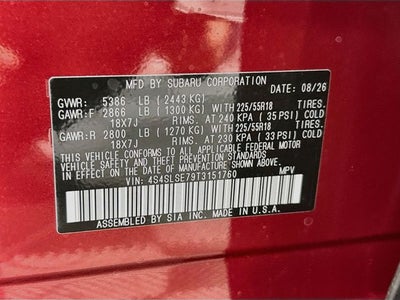 2026 Subaru Forester Premium Hybrid