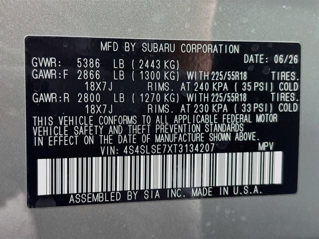 2026 Subaru Forester Hybrid Premium Hybrid