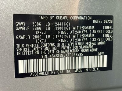 2026 Subaru Forester Hybrid Premium Hybrid